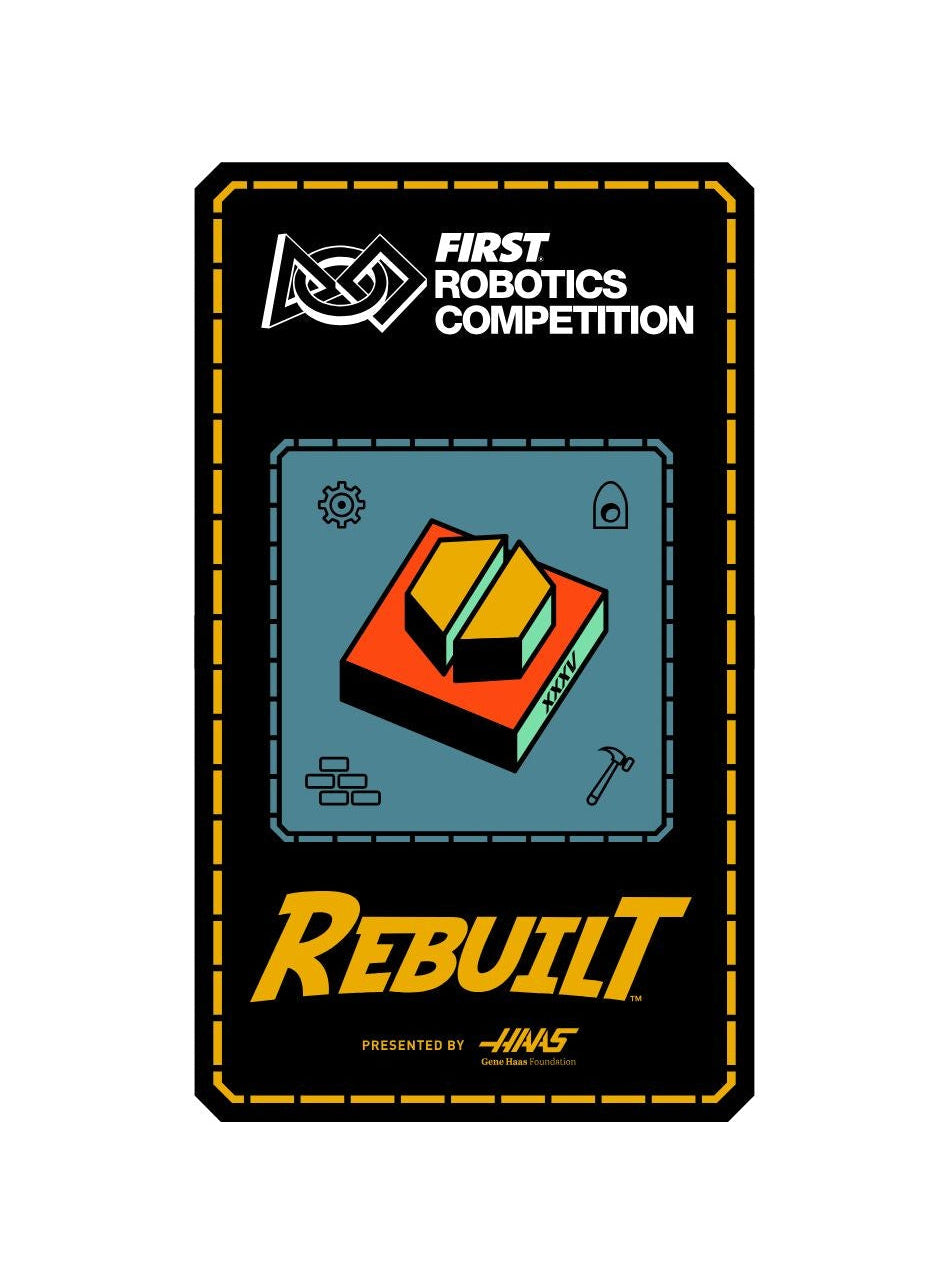 2026 Rebuilt Pin (sold in packs of 5)