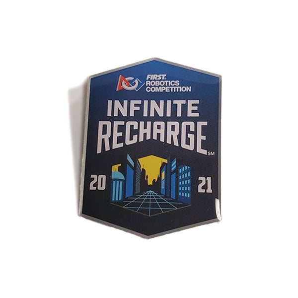 2021 FIRST INFINITE RECHARGE Pin (Sold in Packs of 5) *WHILE SUPPLIES LAST*