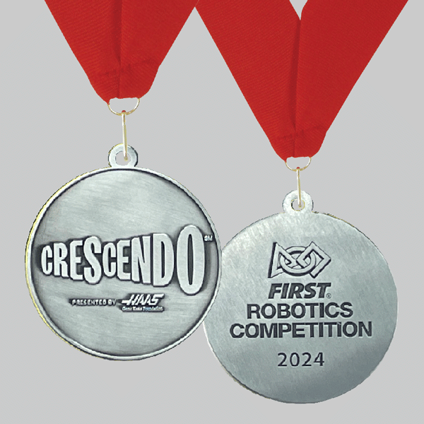 District Championship Event Medallions, Silver (Sold In Packs of 5)