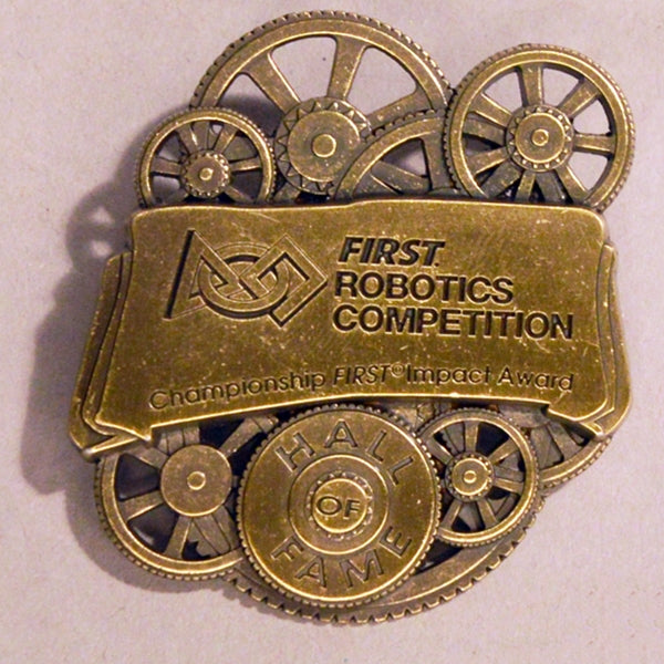 First Impact Logo FIRST® Impact Championship Award Pins (Sold In Packs Of 5)