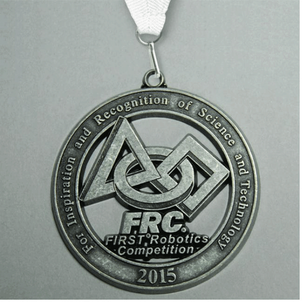 2011 2015 FIRST Robotics Competition Medallions (Sold In Packs of 5): *WHILE SUPPLIES LAST* FRC100YM*