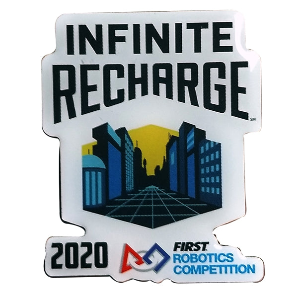 2020 FIRST INFINITE RECHARGE Pin (Sold in Packs of 5) *WHILE SUPPLIES LAST*